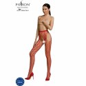 Passion Eco Collection Bodystocking Eco S007 czerwony, ekologiczny materiał, uniwersalny