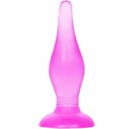 Baile Korek Analny Soft Touch Liliowy 14,2 cm z Przyssawką
