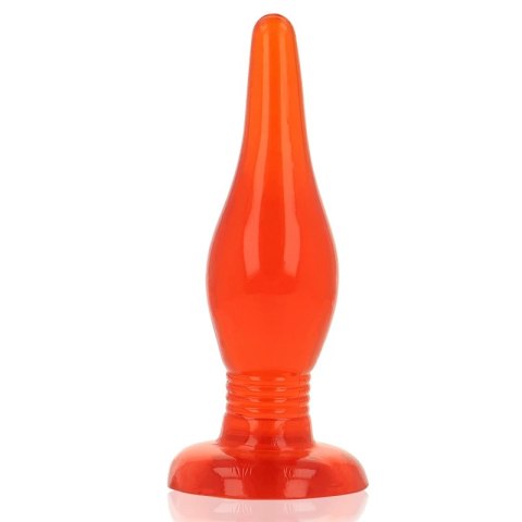 Baile korek anatomiczny żelowy czerwony 14,2 cm z przyssawką