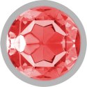 Intense Korek Metalowy Anatomiczny z Czerwonym Kryształem L 9cm
