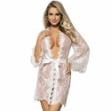 Subblime Babydoll biała L/XL - rozkloszowane rękawy, koronka