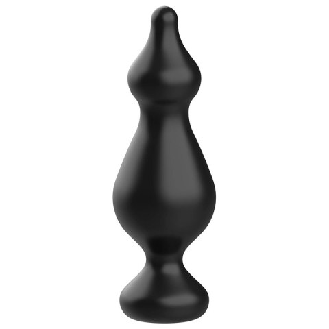 Addicted Toys Korek Analny 13,6 cm Czarny Silikon Medyczny