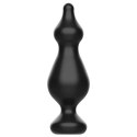 Addicted Toys Korek Analny 13,6 cm Czarny Silikon Medyczny
