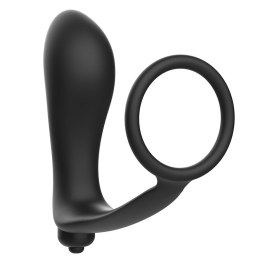 Addicted Toys model 8435565913625 - silikonowy korek analny z pierścieniem i funkcją wibracji