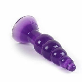 Baile Climax Happens korek anatomiczny liliowy 17 cm z przyssawką