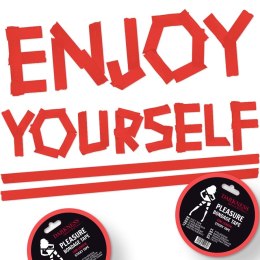 Darkness Czerwona Taśma Wiążąca Bondage 15m Bezklejowa