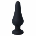 Intense Pipo L Czarny Korek Silikonowy 13 cm Anatomiczny Design