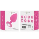 Intense Shelki L anatomiczna wtyczka silikonowa fuksja 9,2 cm