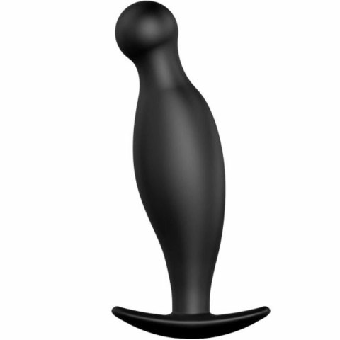 Pretty Love Korek Silikonowy Czarny 11,7 cm - ergonomiczny model z uchwytem