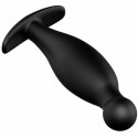 Pretty Love Korek Silikonowy Czarny 11,7 cm - ergonomiczny model z uchwytem