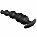 Pretty Love Plug anatomiczny silikonowy 12 trybow wibracji czarny