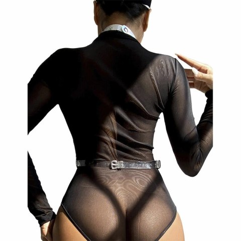 Subblime 953737 Uprząż na klatkę piersiową z pierścieniami i łańcuchami srebrna uniwersalna