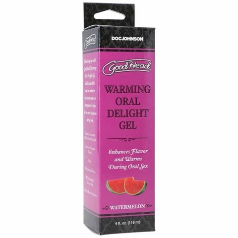 Doc Johnson GoodHead Warming Żel do Masażu Ust Arbuzowy 118 ml