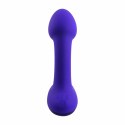 Evolved Novelties Anybody's Plug fioletowy - ergonomiczny model z falistą linią
