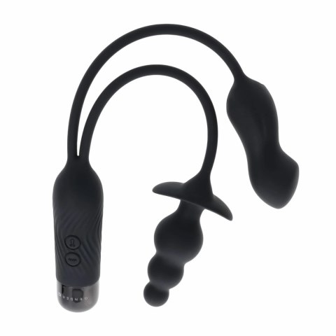Evolved Novelties Double My Pleasure czarny system wibracyjny duo