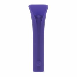 Evolved Novelties Full Coverage Purple - wibrujący aplikator z osłoną