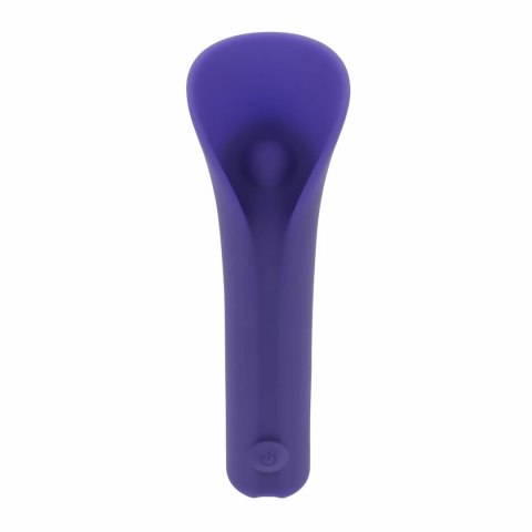 Evolved Novelties Full Coverage Purple - wibrujący aplikator z osłoną