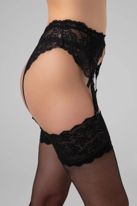 Feel Me Garter Stockings pończochy z koronkowym wykończeniem 15 DEN
