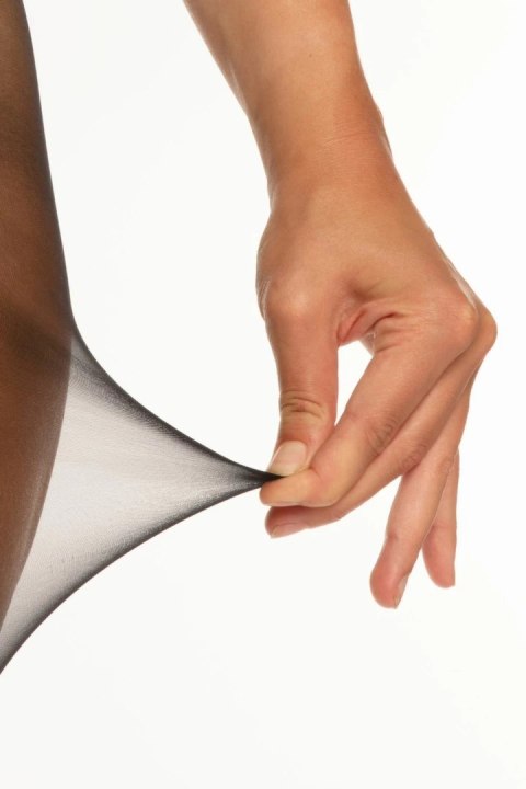 Glorious Stay Up Black Pończochy z Koronką i Technologią Anti-Ladder