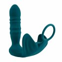 Playboy Bring It On Green - wielofunkcyjny system intymny z pierścieniem i wibracjami