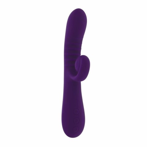 Playboy Curlicue Purple - wielofunkcyjny model spiralny z dwoma silnikami