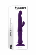 Playboy Hoppy Ending Purple - wielofunkcyjny model intymny z funkcją ruchu