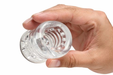 XR Brands Ball Stack Transparent - elastyczny pierścień dystansujący TPE