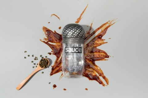 Sauce Black Pepper Cup model z teksturą CyberSkin, cichy system, 20-28mm