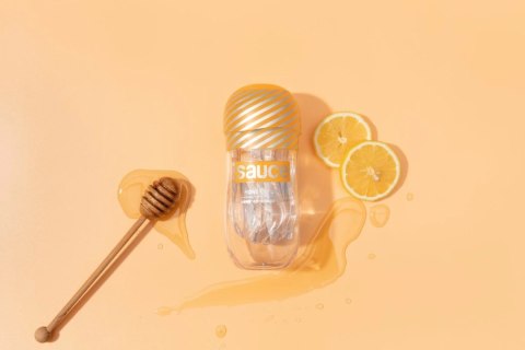 Sauce Honey Cup - Model z miękką teksturą i spiralnym kanałem 24-28mm