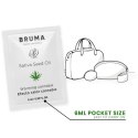 BRUMA Żel nawilżający z olejem konopnym, efekt rozgrzewający, 6 ml