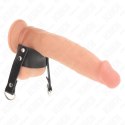 KINK Pierścień anatomiczny z podwojnymi zapięciami D-ring 18,5x3,3 cm