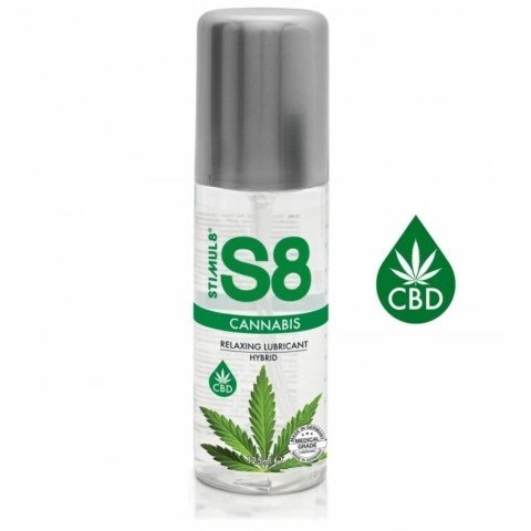 S8 Hybrid Hemp - Hybrydowy lubrykant konopny 125 ml, długotrwały efekt
