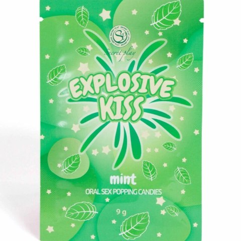 Secret Play Popping Candies Miętowe - Eksplodujące cukierki 9g
