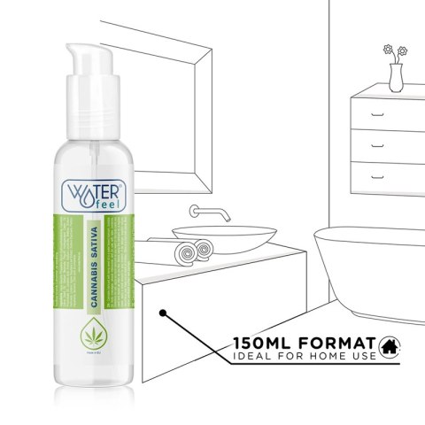 Waterfeel Cannabis Aroma żel nawilżający z olejem konopnym 150 ml