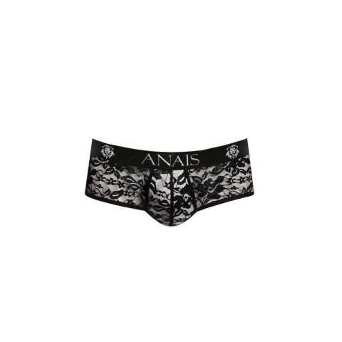 ANAIS Men ROMANCE Jock Bikini L - czarne koronka kwiatowa