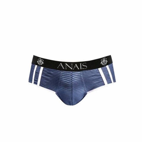 Anais Men Naval Jock Bikini S czarny-granatowy, paski, tiul