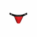 Anais Men Soul Jock L - czerwony pasek typu jockstrap z mikrofibry