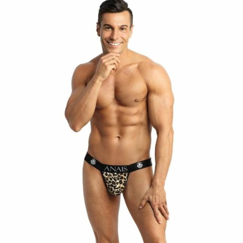 Anais Mercury Jock Strap S - anatomiczny model z mikrofibry, animal print