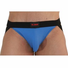 BURN Jockstraps 008 XL - sportowy pas biodrowy niebiesko-czarny