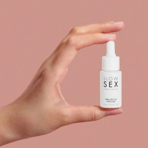 Bijoux Slow Sex Olejek Doustny z CBD 15 ml - pielęgnacja intymna