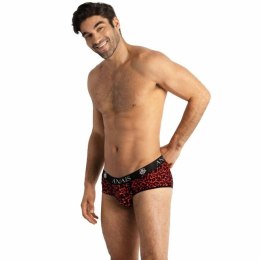 ANAIS MEN Tribal Brief M czerwone figi z mikrofibry sportowy kroj