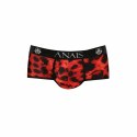 Anais Men Savage Brief M czerwone sportowe bokserki z nadrukiem