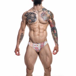 Cut4Men Slip Bikini Aztec L - niskie biodra, lekki materiał