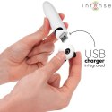 Intense POH Panda - mini urządzenie wibrujące, USB, silikon, 10 cm