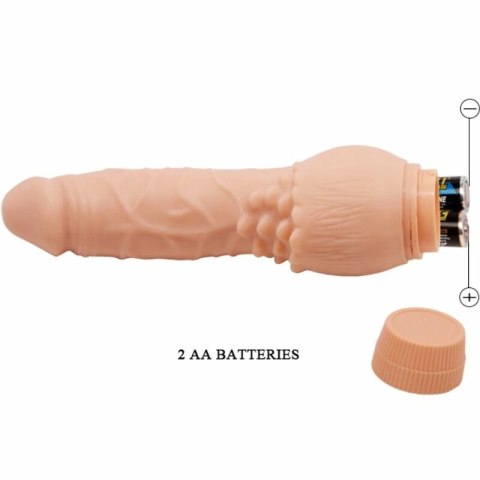 Baile Barbara Model Wibrator z Wibracjami 19,5 cm Mięso