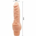 Baile Barbara Model Wibrator z Wibracjami 19,5 cm Mięso
