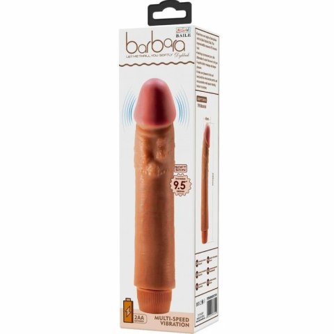Baile DYBBUK model wibrator z funkcją drgań, 24 cm, kolor mulatka