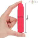 INTENSE SYMONE Wibrująca Kula USB, 8 Trybow, Czerwona, 10x2,2 cm