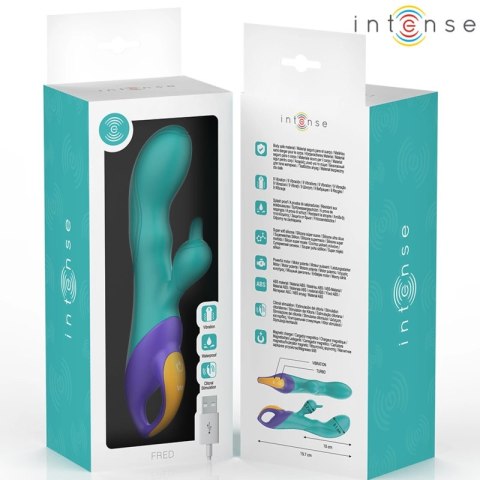 Intense Fred model wielofunkcyjny, silikonowy, niebieski, wodoodporny