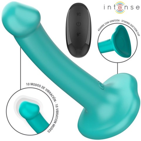 Intense Katie Blue - wielofunkcyjny model z przyssawką i pilotem, 16 cm